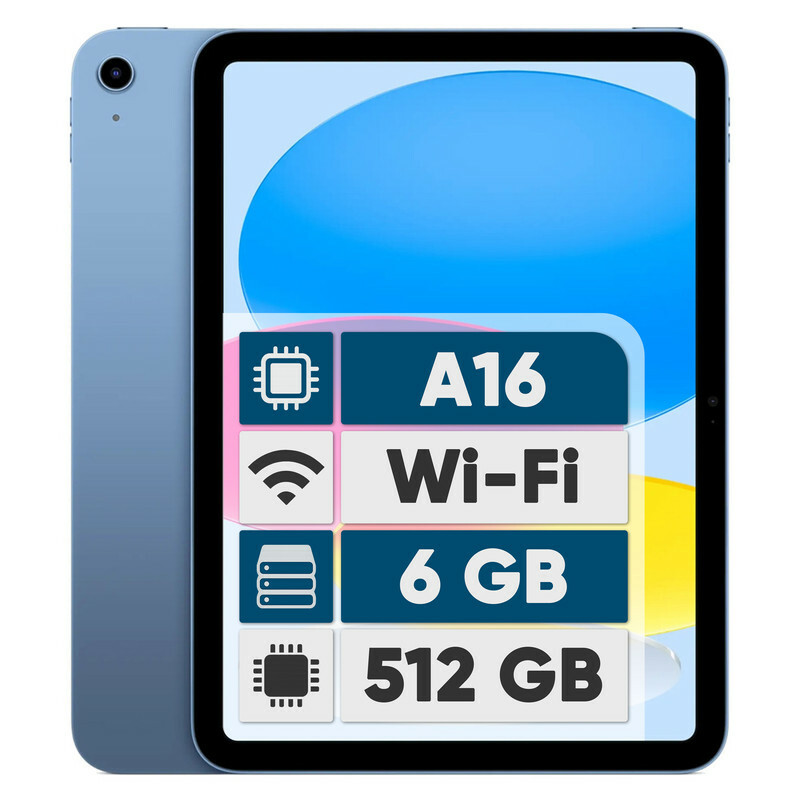 تبلت 11 اینچ اپل مدل iPad 2025 Wi-Fi ظرفیت 512 گیگابایت و رم 6 گیگابایت،  رزولوشن دوربین 12 مگاپیکسل، پشتیبانی از قلم