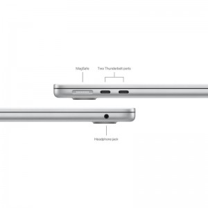 لپ تاپ 13.6 اینچی اپل مدل MacBook Air 2024-M3 24GB 512SSD