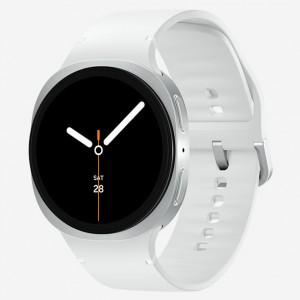 ساعت هوشمند 40 میلی‌متری سامسونگ مدل Galaxy Watch 8 با بند پلاستیکی