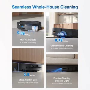 جاروبرقی رباتیک اکووکس مدل  ECOVACS T80 Omni