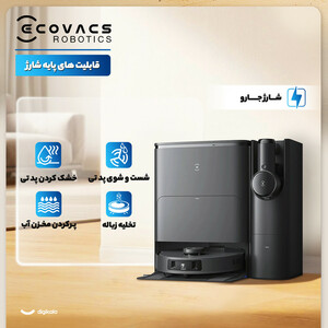 جاروبرقی رباتیک اکووکس رباتیک مدل T30s Combo