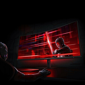 مانیتور خمیده گیمینگ 34 اینچ شیائومی مدل G34WQi