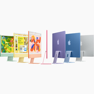 کامپیوتر همه کاره 24 اینچ اپل مدل iMac M4 10 Core-16GB RAM-256GB SSD