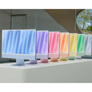 کامپیوتر همه کاره 24 اینچ اپل مدل iMac M4 10 Core-16GB RAM-512GB SSD