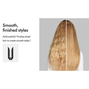 سشوار برس‌دار حالت‌دهنده دایسون مدل Airwrap Co-anda2x HS09 Straight+Wavy