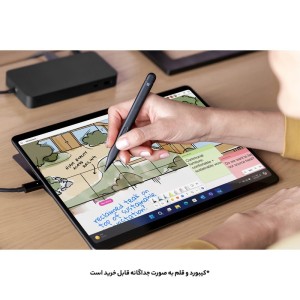 تبلت 13 اینچی مایکروسافت مدل Surface Pro 10-Core Ultra 7 165U ظرفیت 512 گیگابایت و رم 32 گیگابایت