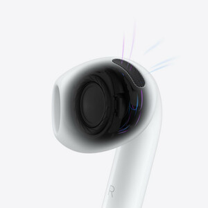 هدفون بلوتوثی توگوشی اپل مدل Airpods 5 با حذف نویز فعال، تراشه H2 و استاندارد IP57