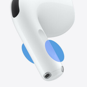 هدفون توگوشی بلوتوثی اپل مدل Airpods 5 Wireless Charging Case با حذف نویز فعال، حالت شفافیت و استاندارد IP57