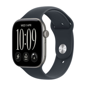 ساعت هوشمند 46 میلی‌متری اپل مدل Watch Series 12 Aluminum Case با بند سیلیکونی، سازگار با iOS