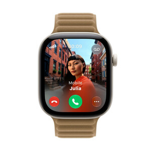 ساعت هوشمند 42 میلی‌متری اپل مدل Watch Series 12 Aluminum Case با بند سیلیکونی، سازگار با iOS 27 و بالاتر