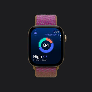 ساعت هوشمند 42 میلی‌متری اپل مدل Watch Series 12 Aluminum Case با بند سیلیکونی، سازگار با iOS 27 و بالاتر