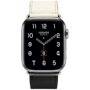 ساعت هوشمند اپل سری 5 مدل Hermès Space Stainless Steel Case with Single Tour 44mm