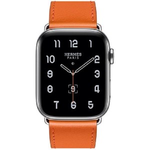 ساعت هوشمند اپل سری 5 مدل Hermès Space Stainless Steel Case with Single Tour 44mm