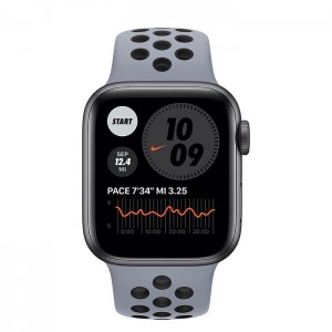 ساعت هوشمند اپل واچ سری 6 مدل 40mm Space Gray Aluminum Case with Nike Sport Band