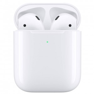 هدفون بی‌ سیم اپل مدل  AirPods New Generation wirlless همراه با محفظه شارژ بی‌سیم