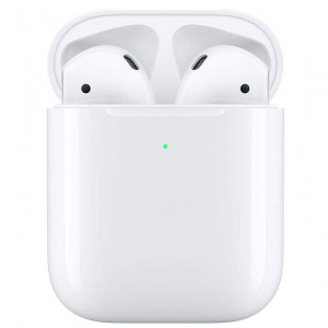 هدفون بی‌ سیم اپل مدل  AirPods New Generation wirlless همراه با محفظه شارژ بی‌سیم