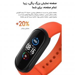 مچ بند هوشمند شیائومی مدل Mi Band 5 Global Version