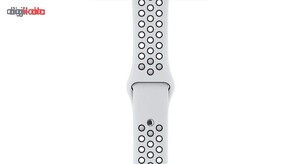 ساعت هوشمند اپل واچ سری 3 مدل Nike Plus 38mm Space Aluminum Case with Nike Sport Band