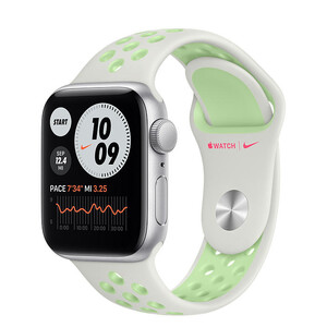 ساعت هوشمند اپل واچ سری SE مدل  44mm  Aluminum Cases with Nike Sport Band