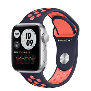 ساعت هوشمند اپل واچ سری SE مدل  44mm  Aluminum Cases with Nike Sport Band