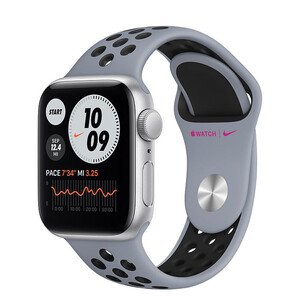 ساعت هوشمند اپل واچ سری SE مدل  44mm  Aluminum Cases with Nike Sport Band