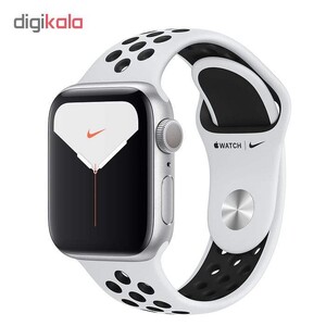 ساعت هوشمند اپل واچ سری 5 مدل 44mm Aluminum Case With Nike Sport Band