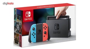 کنسول بازی نینتندو مدل Switch Neon Blue and Neon Red Joy-Con