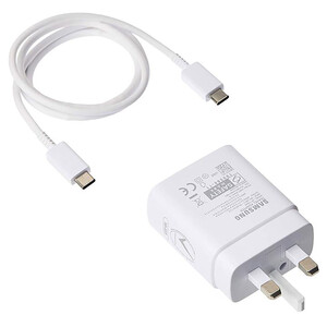 شارژر دیواری سامسونگ مدل EP-TA845-vietnam به همراه کابل تبدیل USB-C