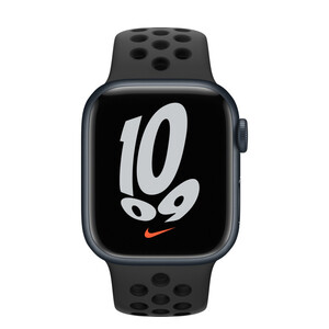 ساعت هوشمند اپل واچ سری 7 مدل 45mm Aluminum Case with Nike Sport Band