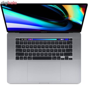 لپ تاپ 16 اینچی اپل مدل MacBook Pro MVVK2 2019 همراه با تاچ بار