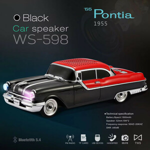 اسپیکر بلوتوثی قابل حمل وستر مدل WSTER WS-598