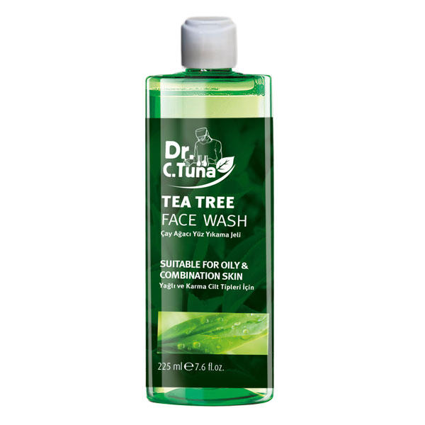 ژل شستشوی صورت ضد جوش و التهاب پوست چرب و مختلط فارماسی مدل Tea Tree حجم 225 میل