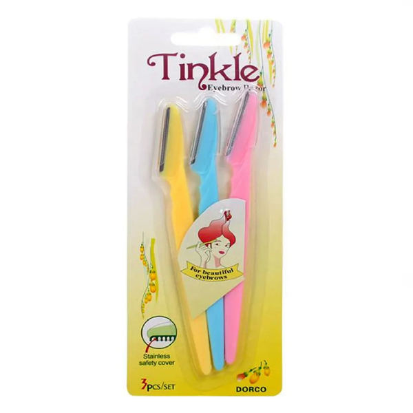 تیغ ابرو و صورت تینکل