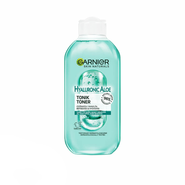 تونر مناسب پوست نرمال گارنیه مدل عصاره آلوئه ورا  حجم 200 میل