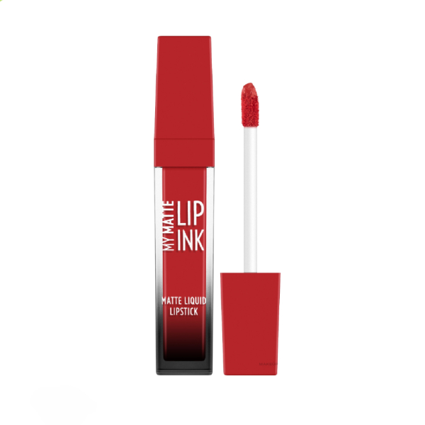 رژ لب مایع مات حاوی ویتامین E گلدن رز مدل Lip Ink Matte