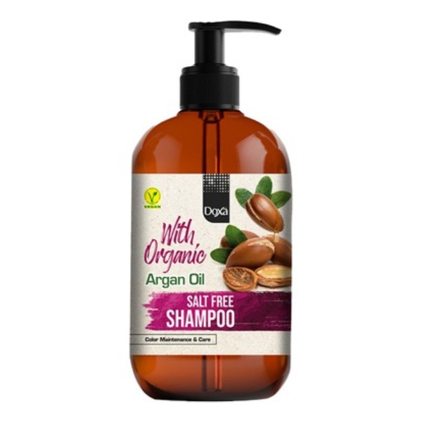 شامپو بدون نمک ارگانیک حاوی روغن آرگان دوکسا حجم 900 میل