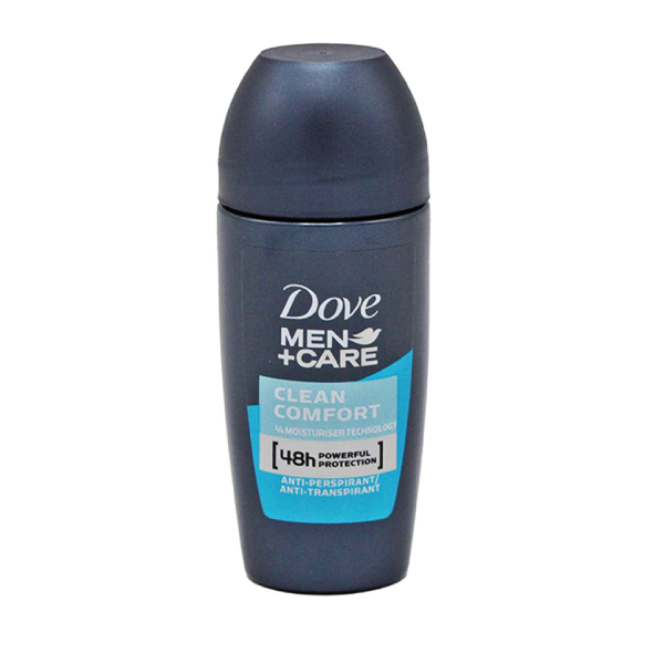 رول ضد تعریق مردانه 48 ساعته داو مدل Clean Comfort حجم 50 میل