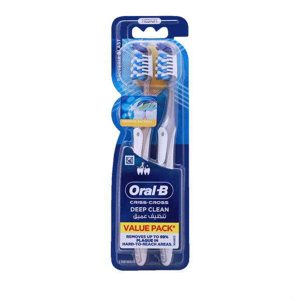 مسواک اورال بی مدل Deep Clean بسته 2 عددی