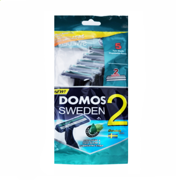 خودتراش دو لبه دوموس بسته ۵ عددی