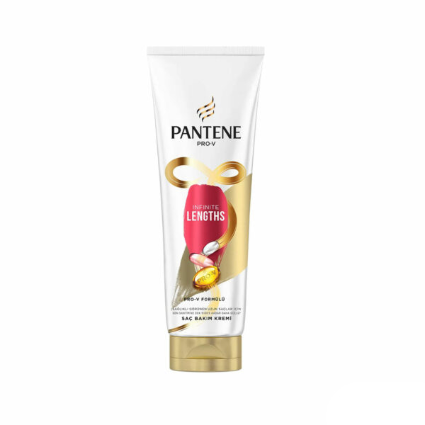 کرم نرم کننده و ضد موخوره  پنتن مناسب مناسب موهای بلند و آسیب دیده مدل Infinite Lengths حجم 275 میل