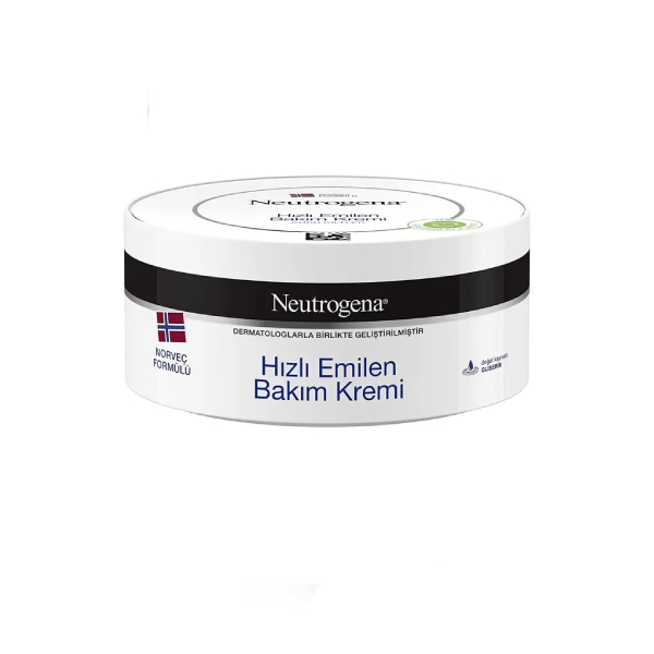 کرم مرطوب کننده دست و صورت نوتروژینا مدل Hızlı Emilen با جذب سریع حاوی گلیسیرین