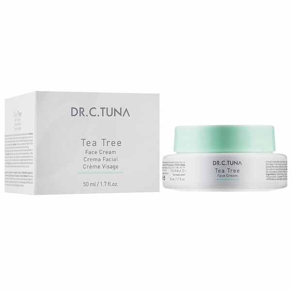 کرم آبرسان کاسه ای  پوست چرب فارماسی مدل Tea Tree حجم 50 میل
