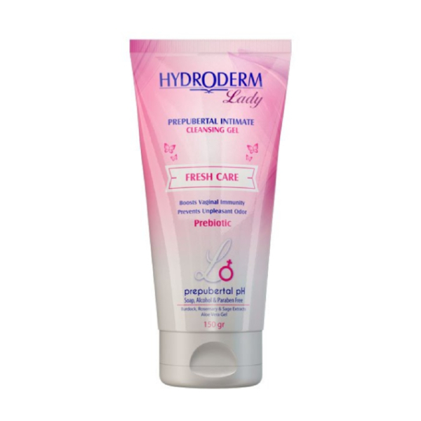 ژل بهداشتی بانوان هیدرودرم مدل Fresh care حجم ۱۵۰ میل