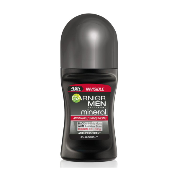 رول ضد تعریق مردانه ۴۸ ساعته گارنیه مدل Anti Marks حجم ۵۰ میل