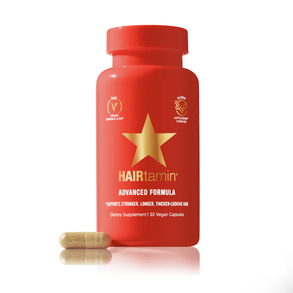 کپسول تقویتی و ضد ریزش مو  هیرتامین مدل Advanced Formula حجم 30 عددی