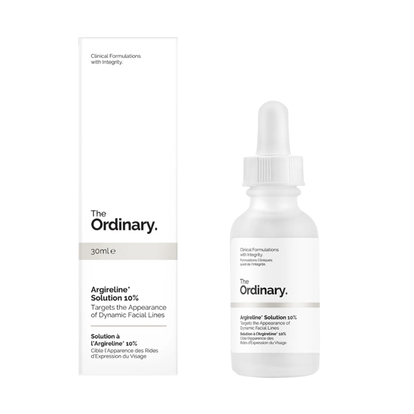 سرم ضدچروک و پرکننده خطوط حاوی آرژیرلین 10% اوردینری مدل Argireline Solution حجم 30 میل