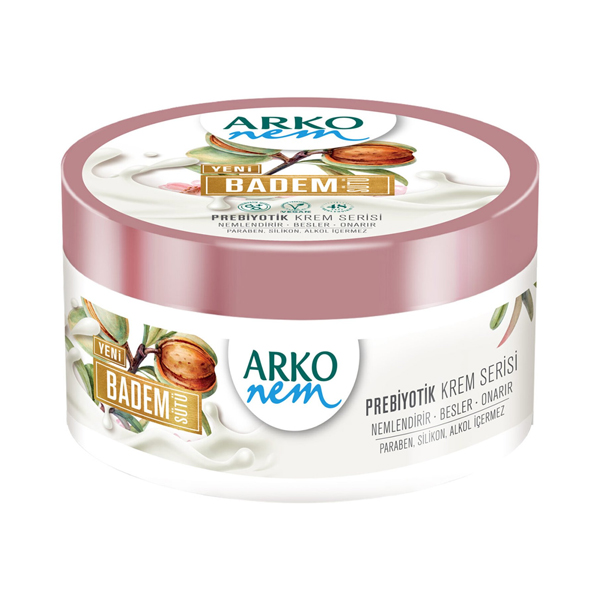 کرم نرم‌کننده و تغذیه‌کننده حاوی شیر بادام آرکو مدل Badem حجم ۲۵۰ میلی‌لیتر