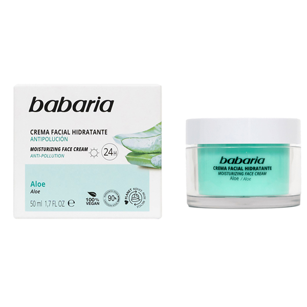 کرم آبرسان و مغذی حاوی عصاره آلوئه‌ورا باباریا مدل Hydratante حجم 50 میل