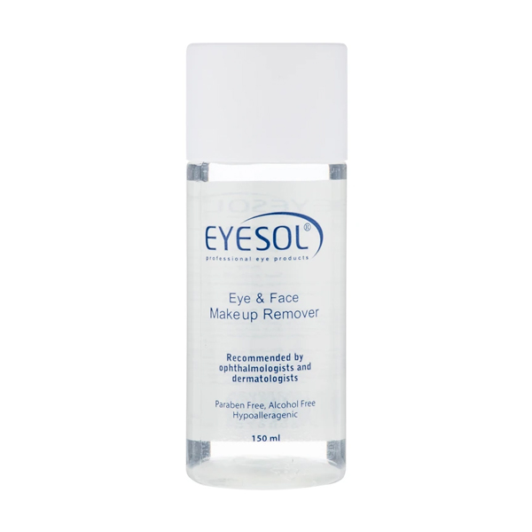 محلول پاک‌کننده آرایش ضد حساسیت چشم و صورت مناسب انواع پوست آیسول  حجم 150 میل