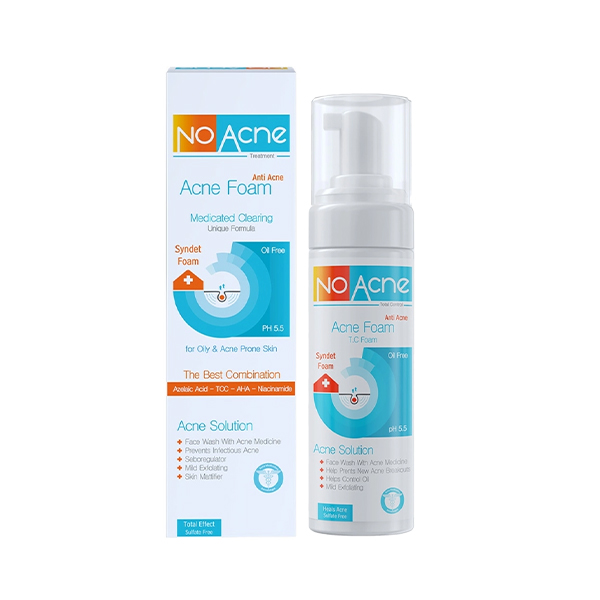 فوم شستشو پوست‌های چرب جوشدار نوآکنه حجم 150 میل